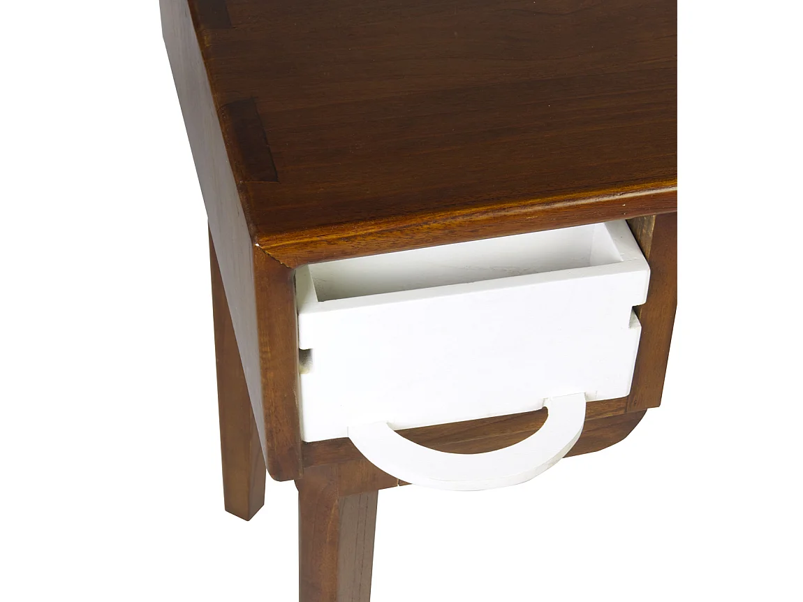 Bureau bois massif de mindi Kretos 120cm