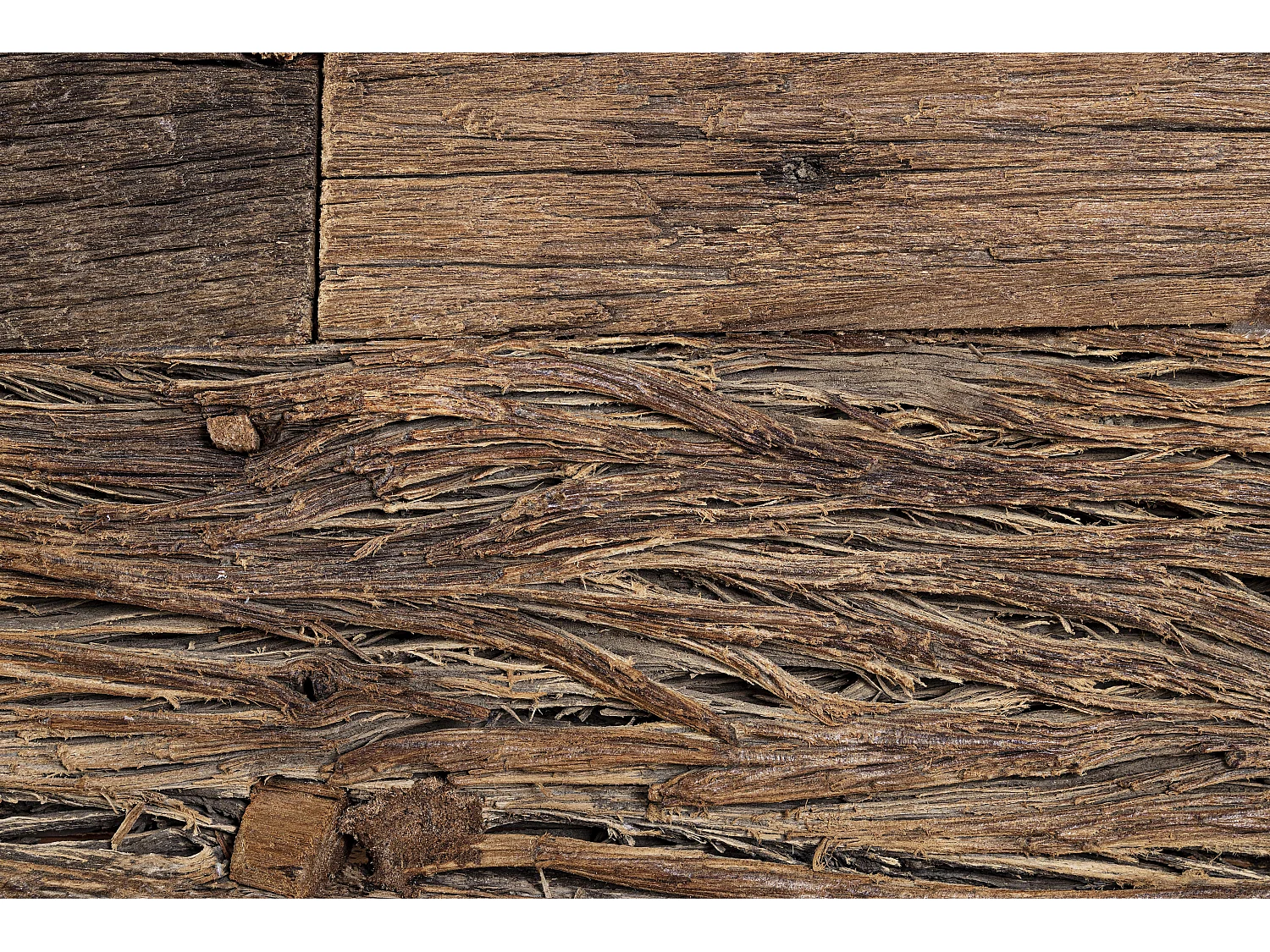 Bureau industriel bois de manguier recyclé et acier noir Kramer 120cm