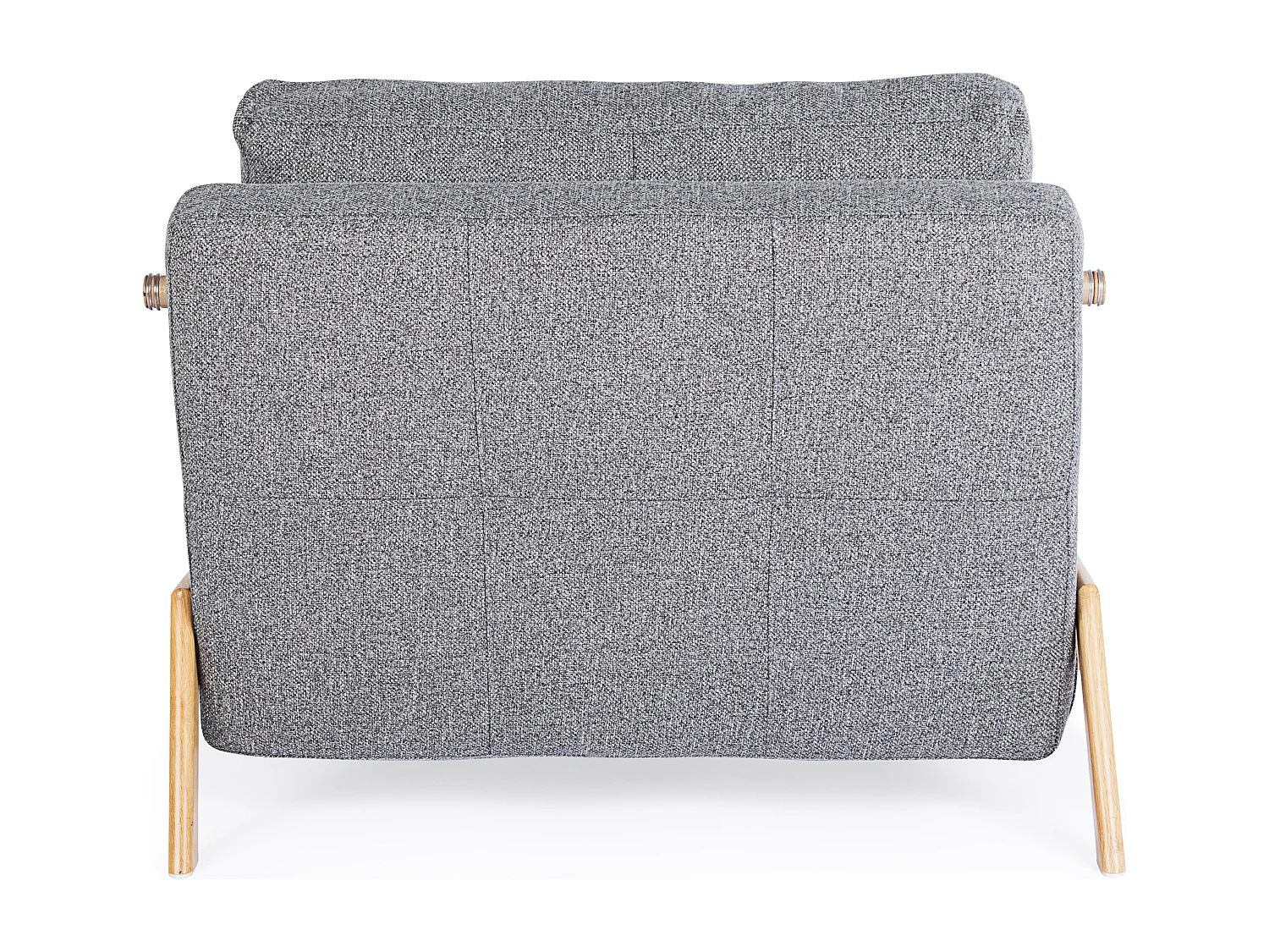 Fauteuil convertible tissu KOREN - Design nordique