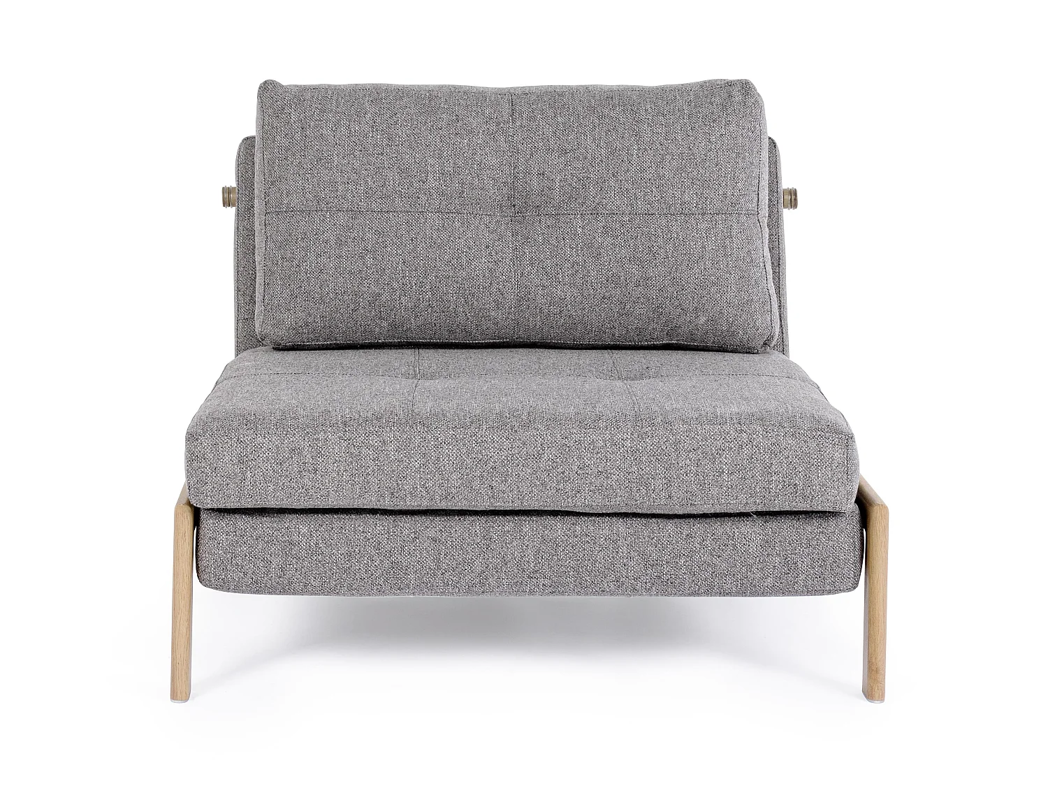 Fauteuil convertible tissu KOREN - Design nordique