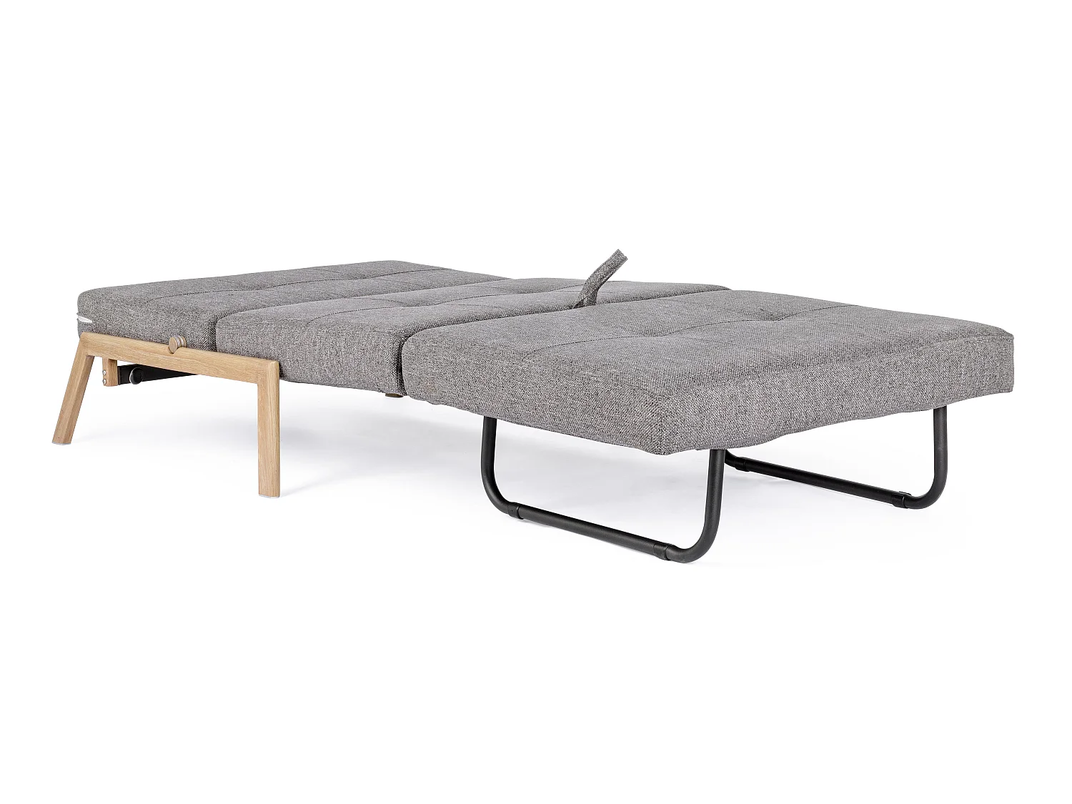 Fauteuil convertible tissu KOREN - Design nordique