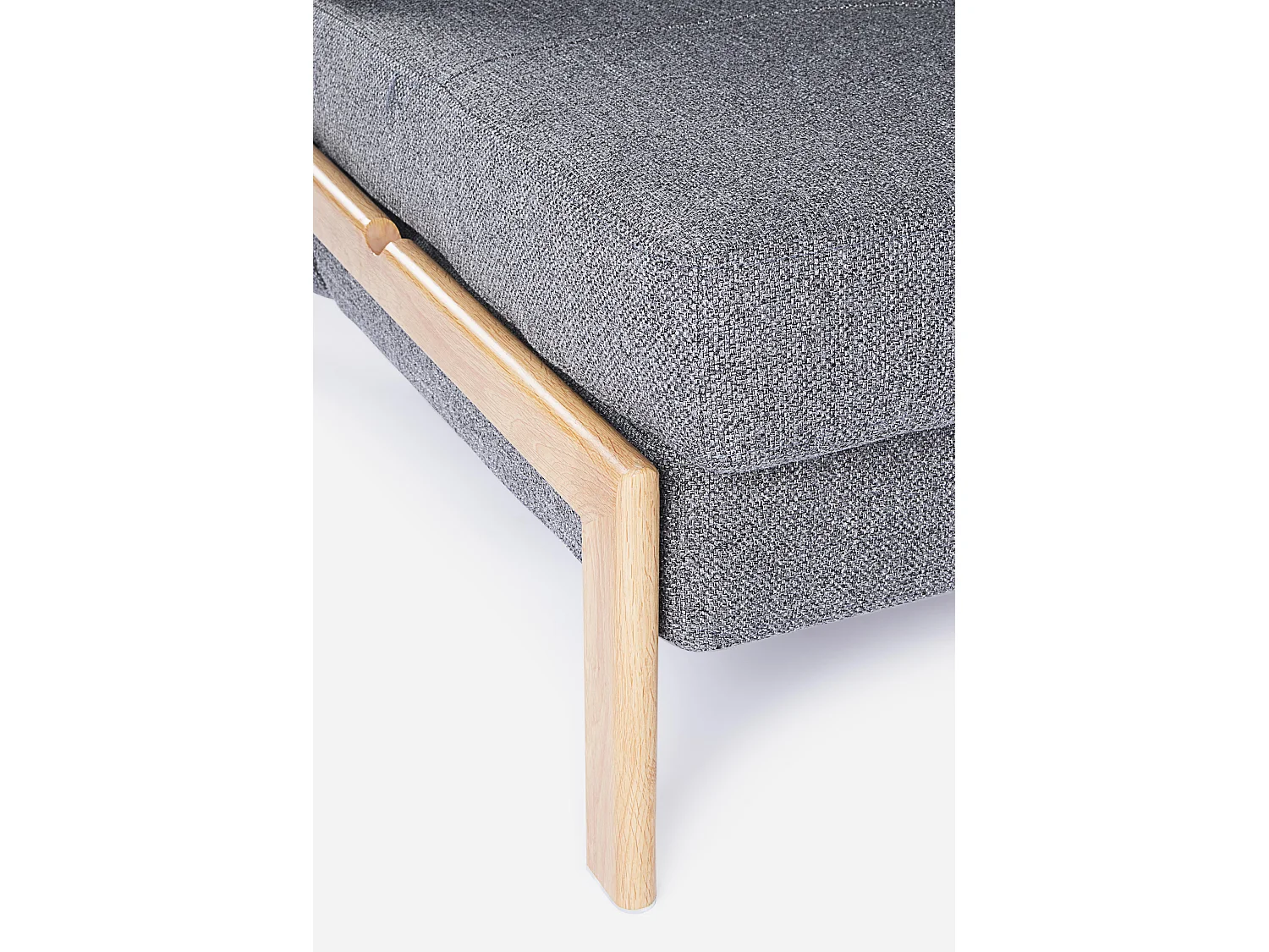 Fauteuil convertible tissu KOREN - Design nordique