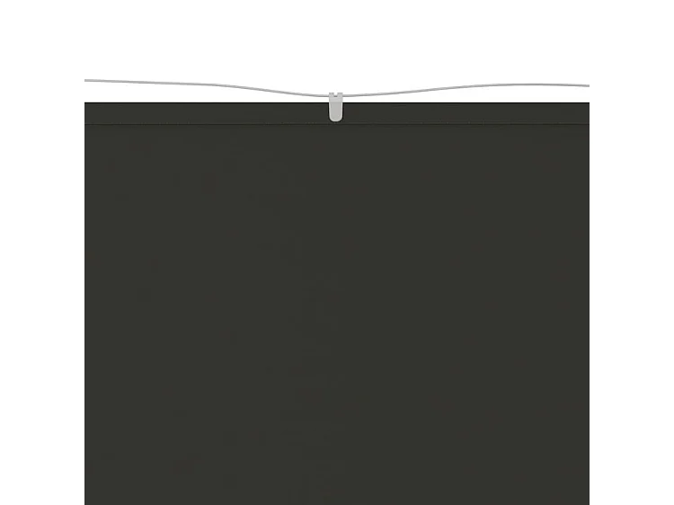 Auvent vertical Anthracite 140x600 Tissu oxford