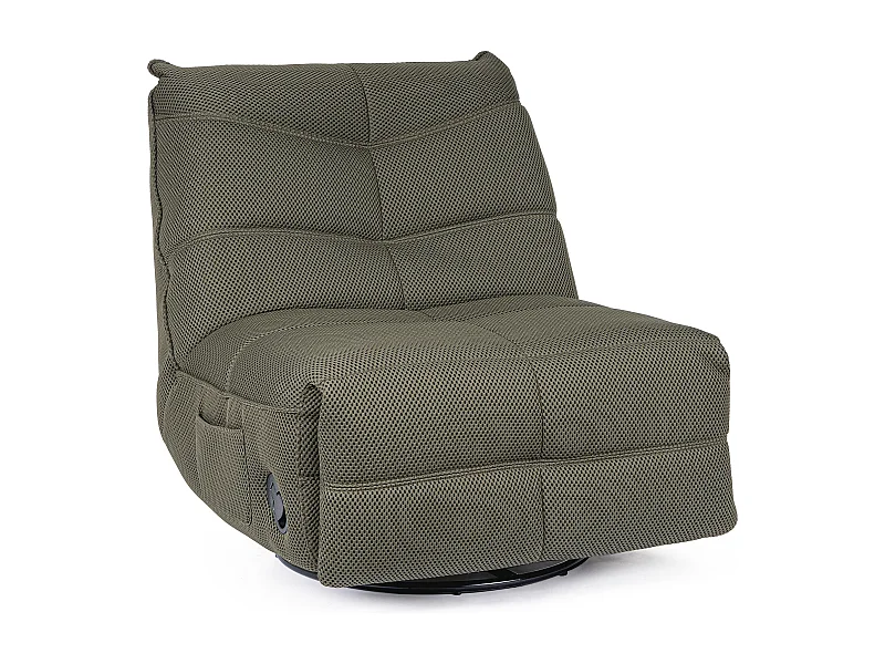 Fauteuil Relax KITA – Confort absolu et design fonctionnel-Vert forêt