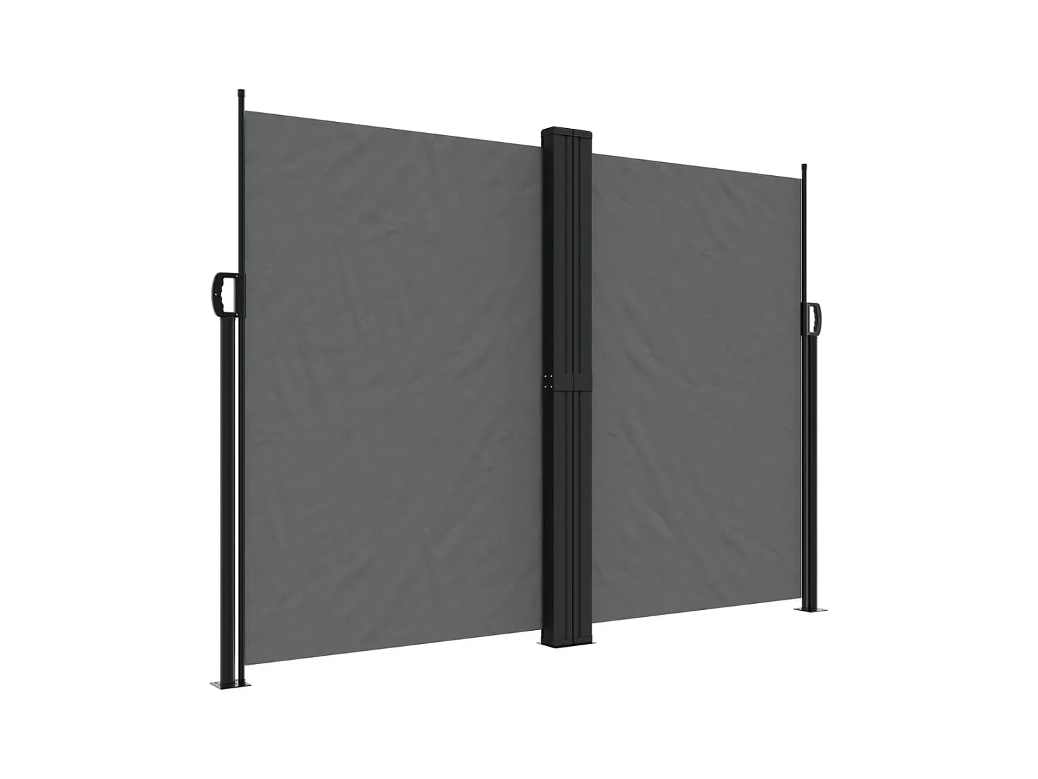 Auvent latéral rétractable anthracite 180x600