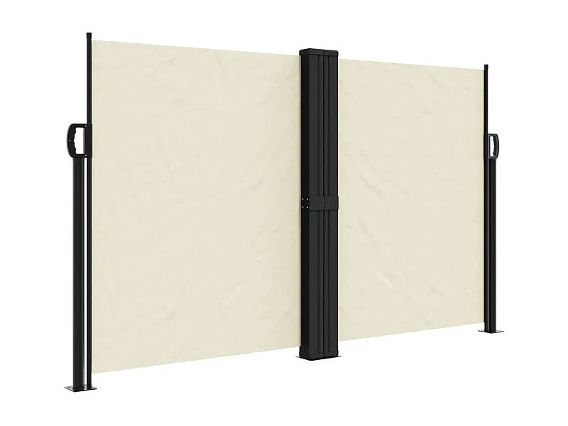 Auvent latéral rétractable crème 140x1000