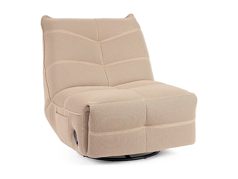Fauteuil Relax KITA – Confort absolu et design fonctionnel-Beige clair