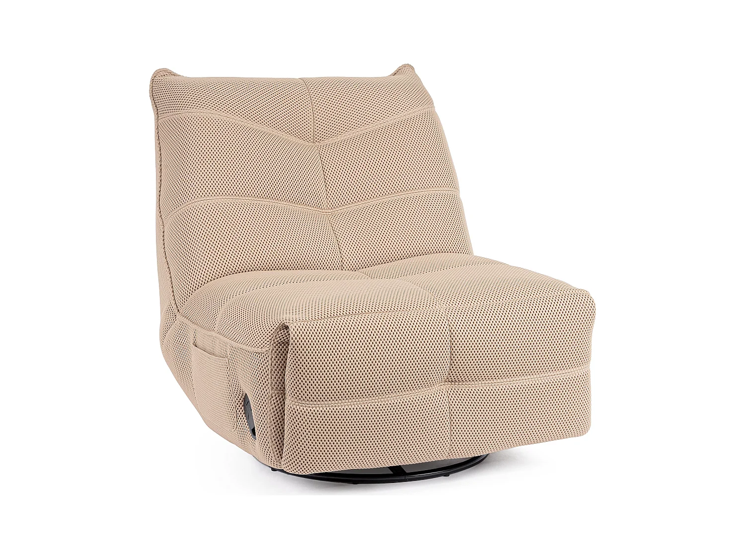 Fauteuil Relax KITA – Confort absolu et design fonctionnel-Beige clair