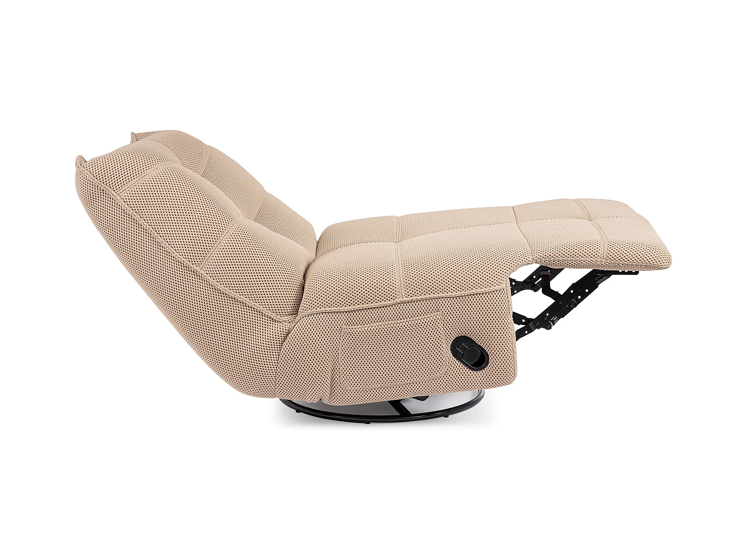 Fauteuil Relax KITA – Confort absolu et design fonctionnel-Beige clair
