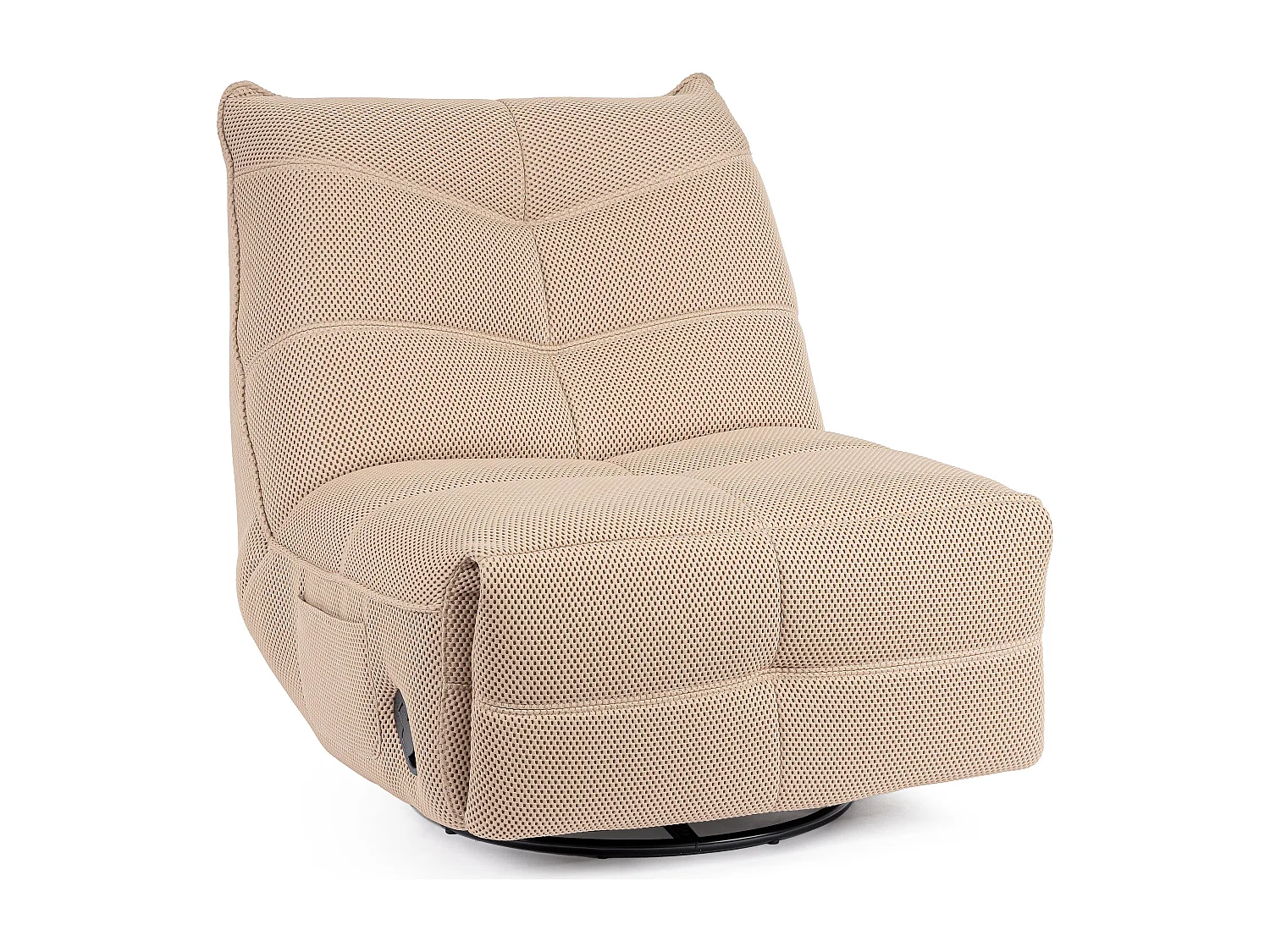 Fauteuil Relax KITA – Confort absolu et design fonctionnel-Beige clair