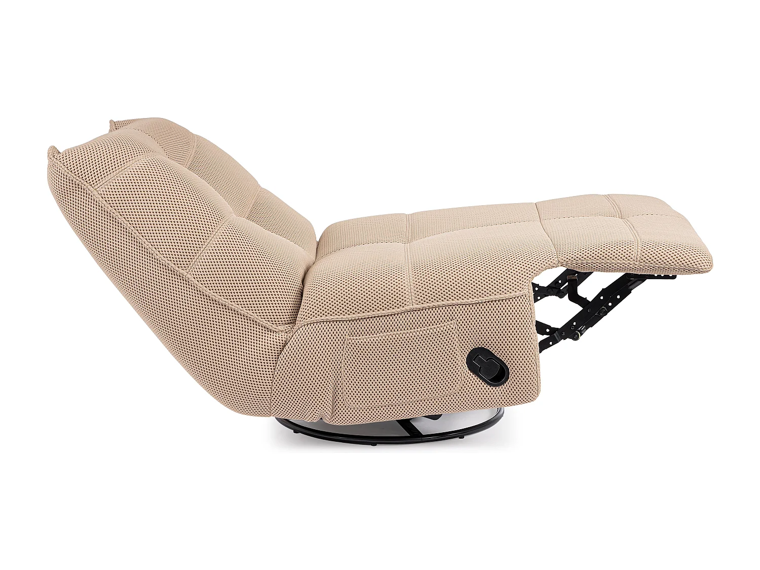 Fauteuil Relax KITA – Confort absolu et design fonctionnel-Beige clair