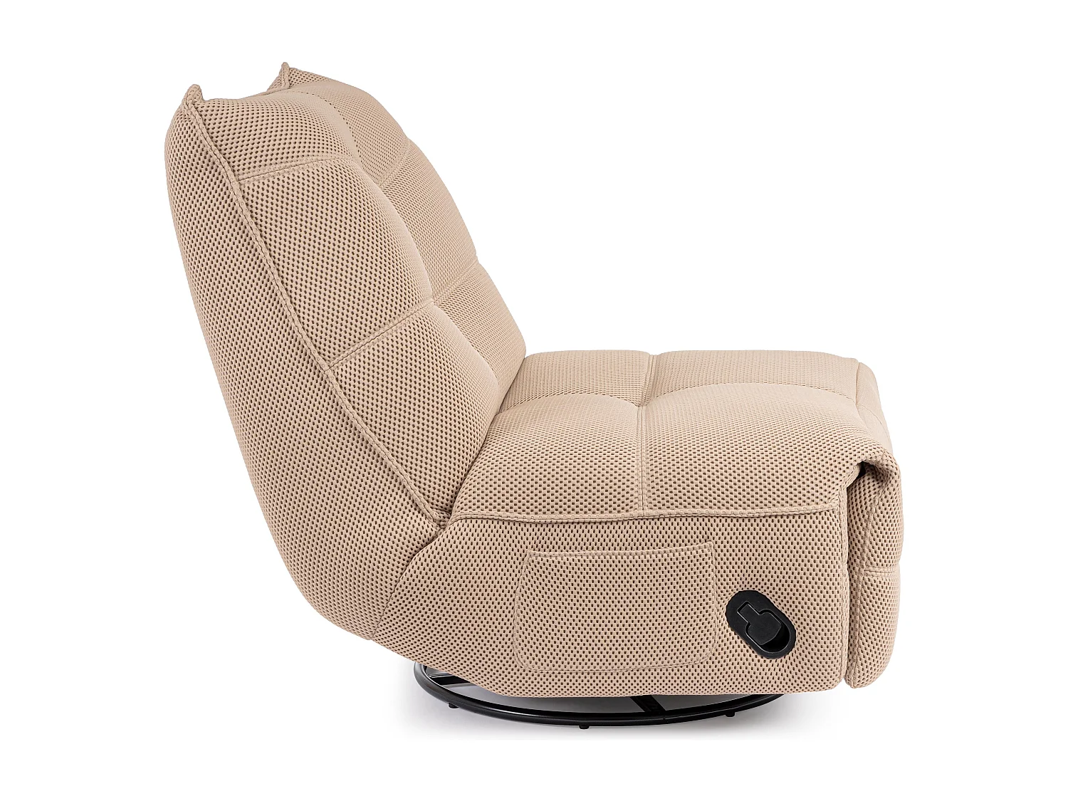 Fauteuil Relax KITA – Confort absolu et design fonctionnel-Beige clair