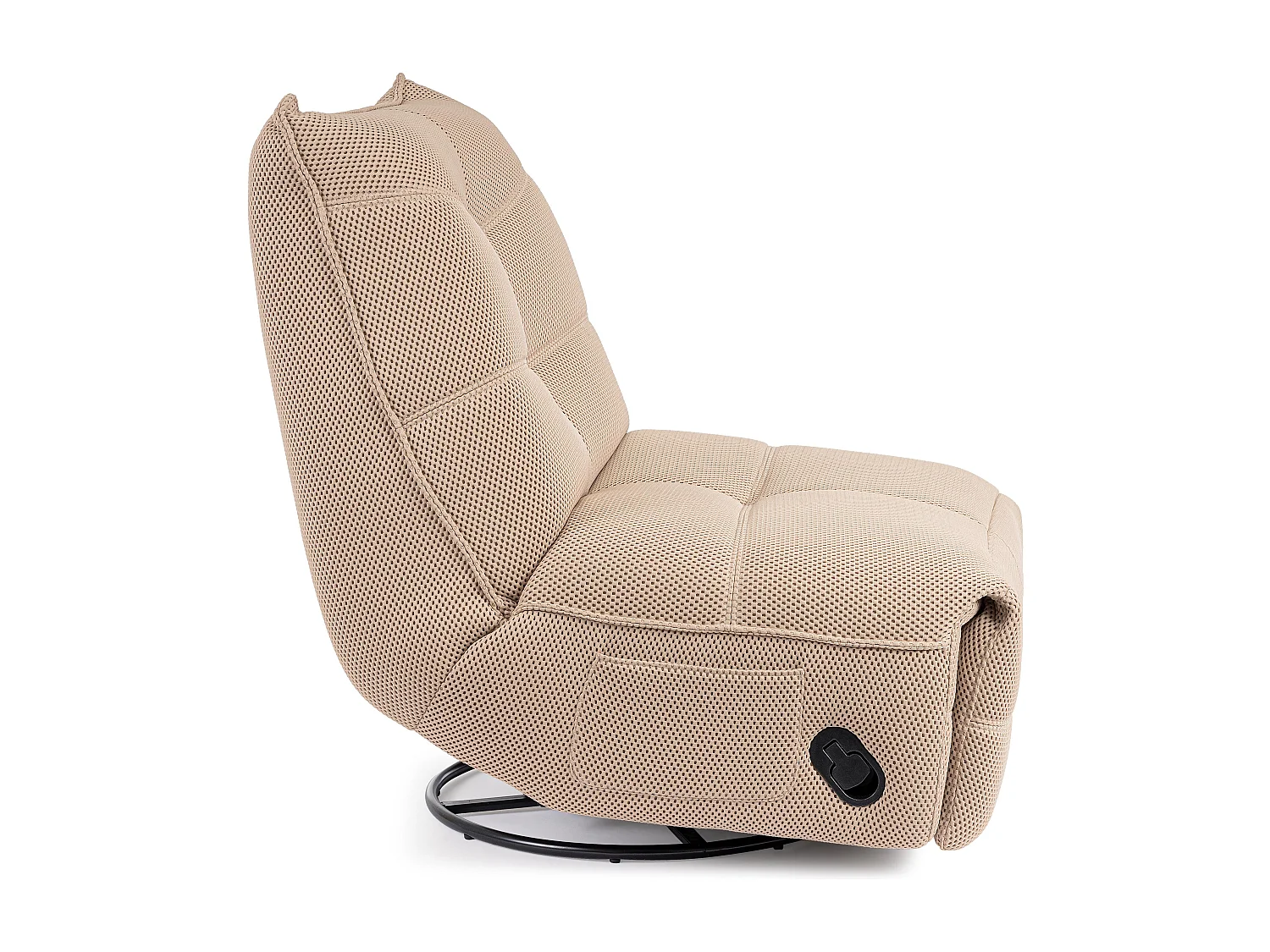 Fauteuil Relax KITA – Confort absolu et design fonctionnel-Beige clair
