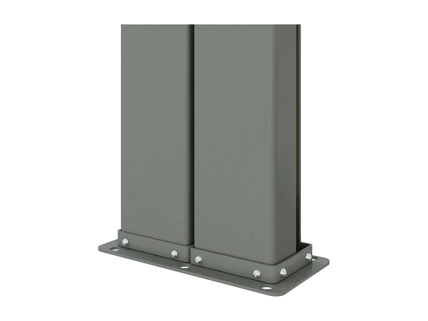 Auvent latéral rétractable Anthracite 220x1200