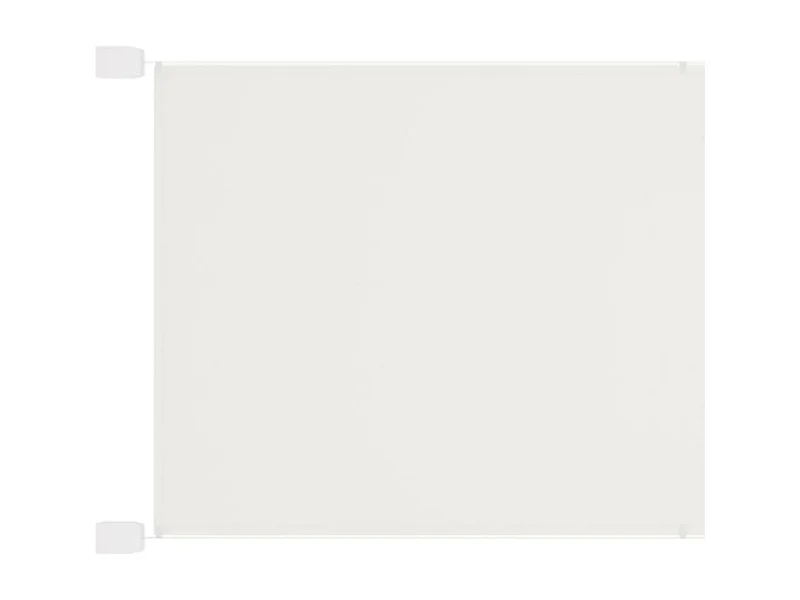 Auvent vertical Blanc 140x1200 Tissu oxford