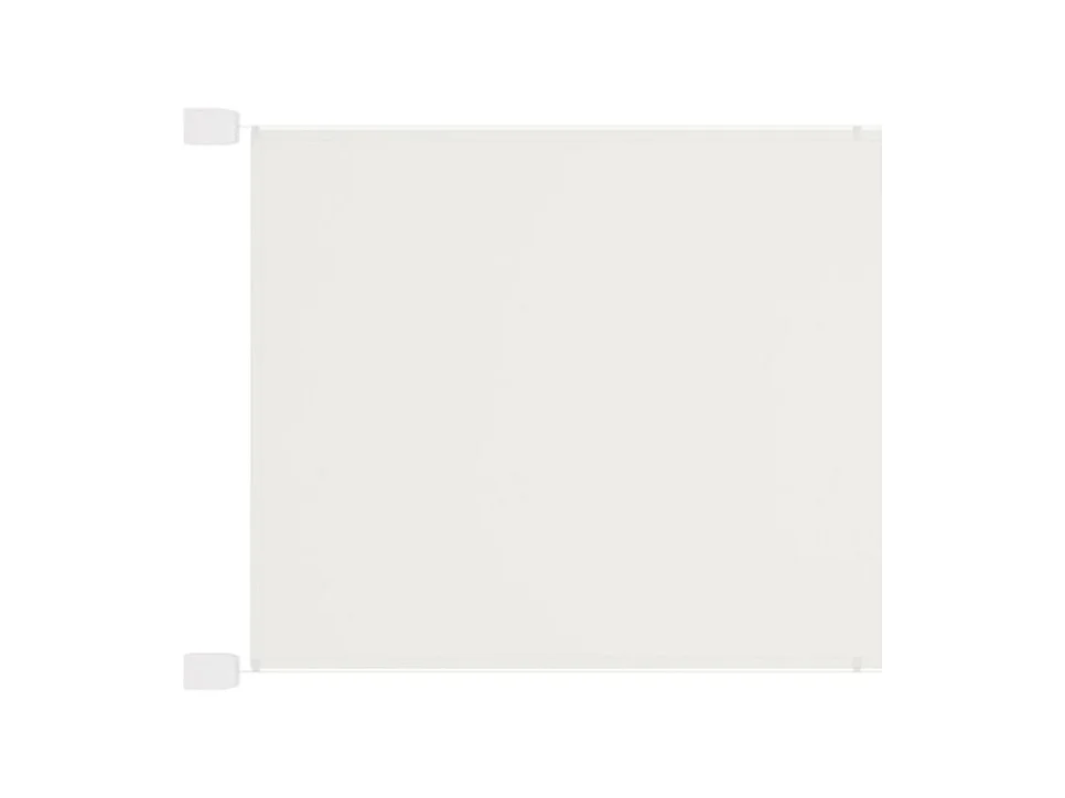 Auvent vertical Blanc 140x1200 Tissu oxford