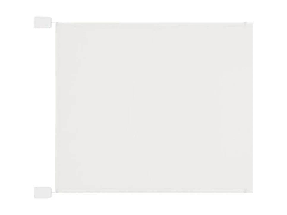 Auvent vertical Blanc 140x1200 Tissu oxford