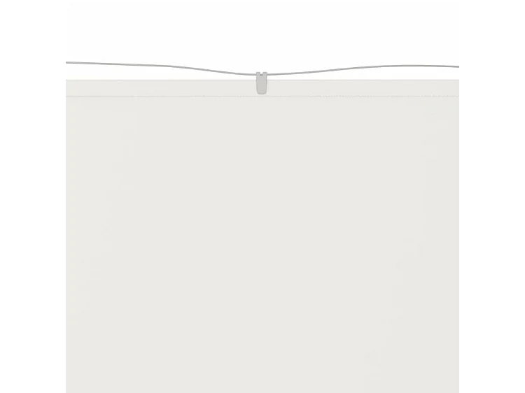 Auvent vertical Blanc 140x1200 Tissu oxford