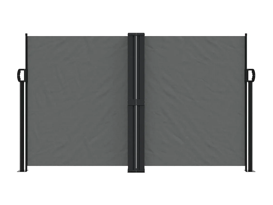 Auvent latéral rétractable anthracite 140x1200