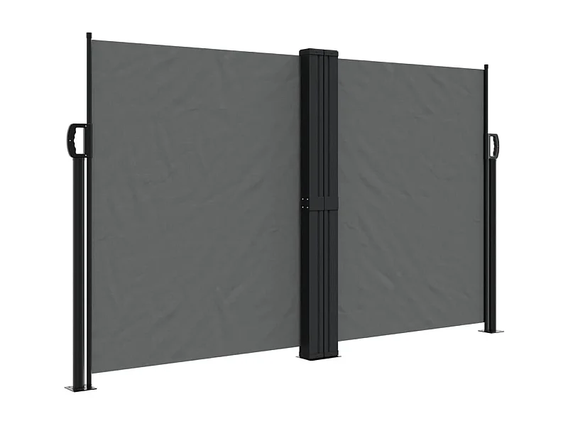 Auvent latéral rétractable anthracite 140x1200