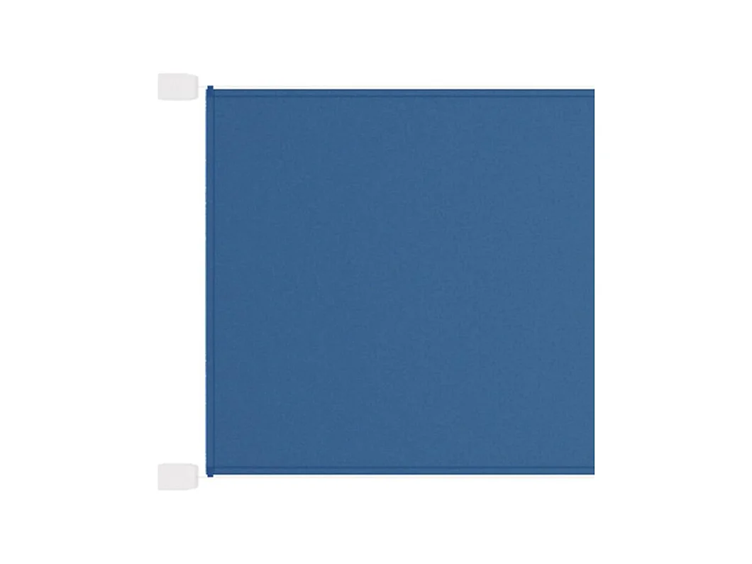 Auvent vertical Bleu 140x600 Tissu oxford