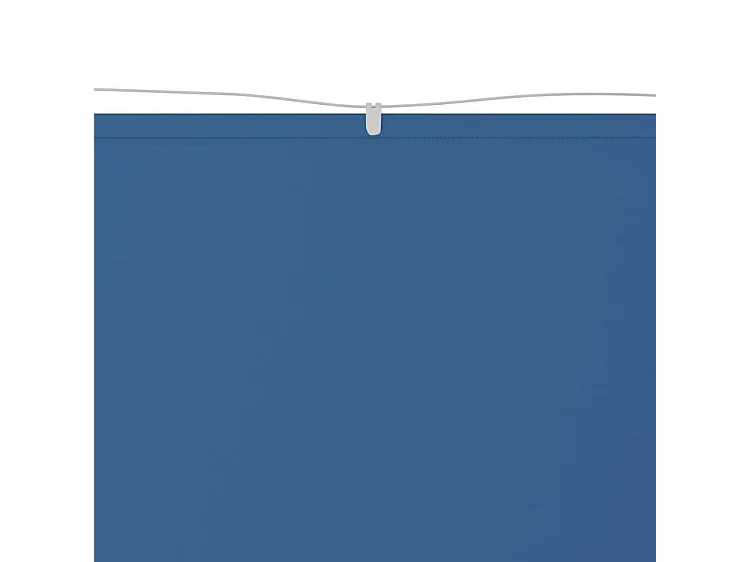 Auvent vertical Bleu 140x600 Tissu oxford