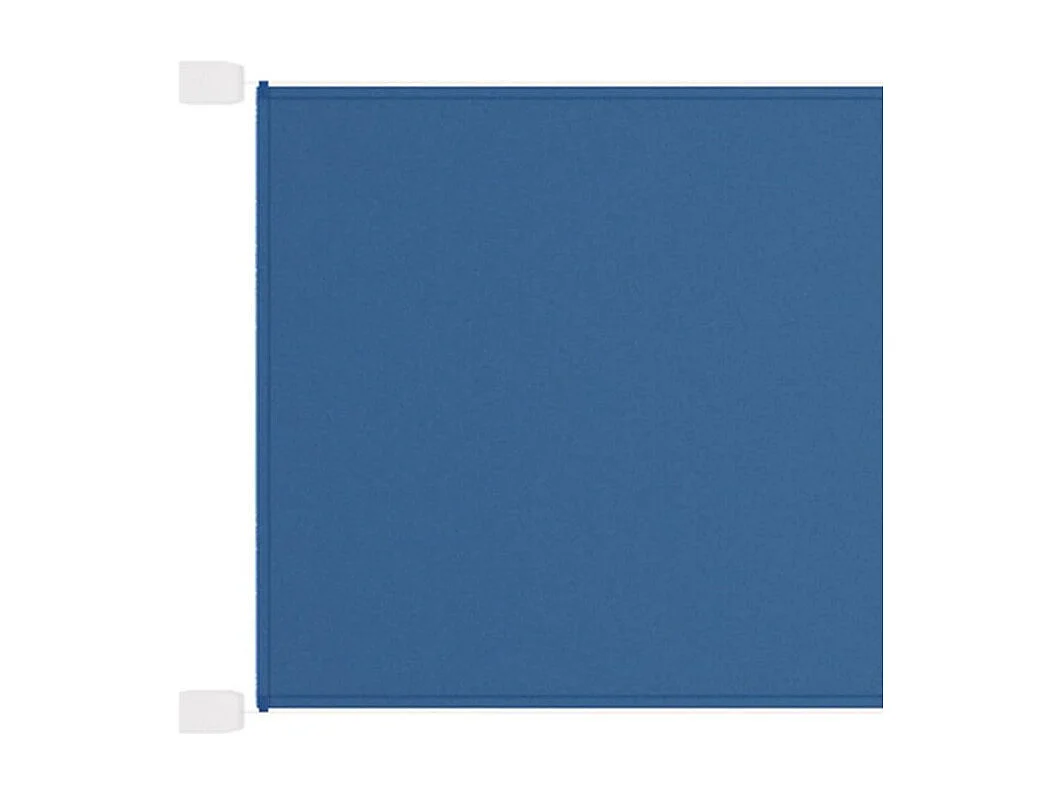 Auvent vertical Bleu 140x600 Tissu oxford