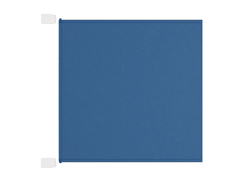 Auvent vertical Bleu 140x600 Tissu oxford