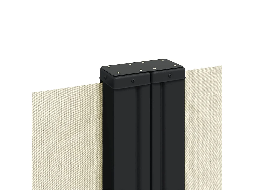 Auvent latéral rétractable crème 200x600