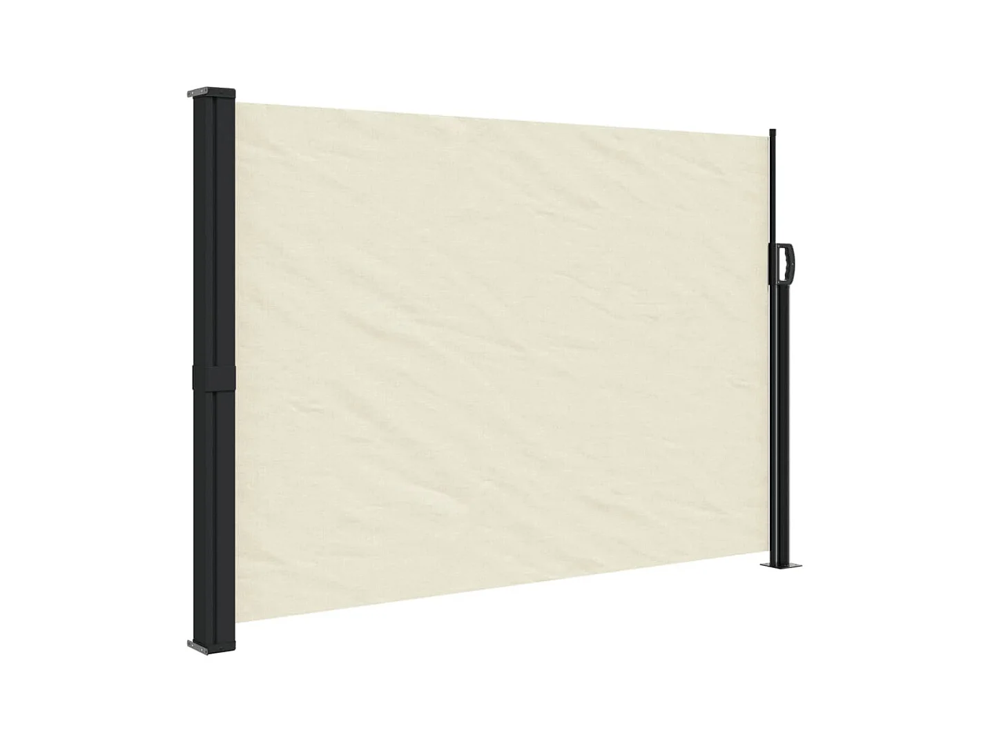 Auvent latéral rétractable crème 140x300