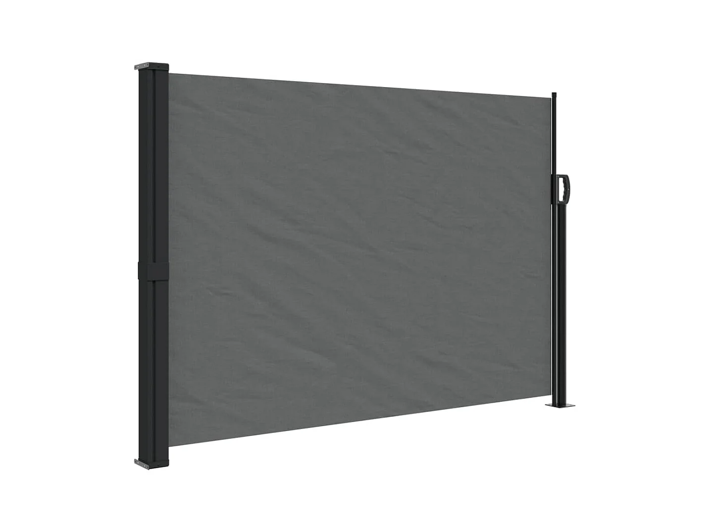 Auvent latéral rétractable anthracite 140x600