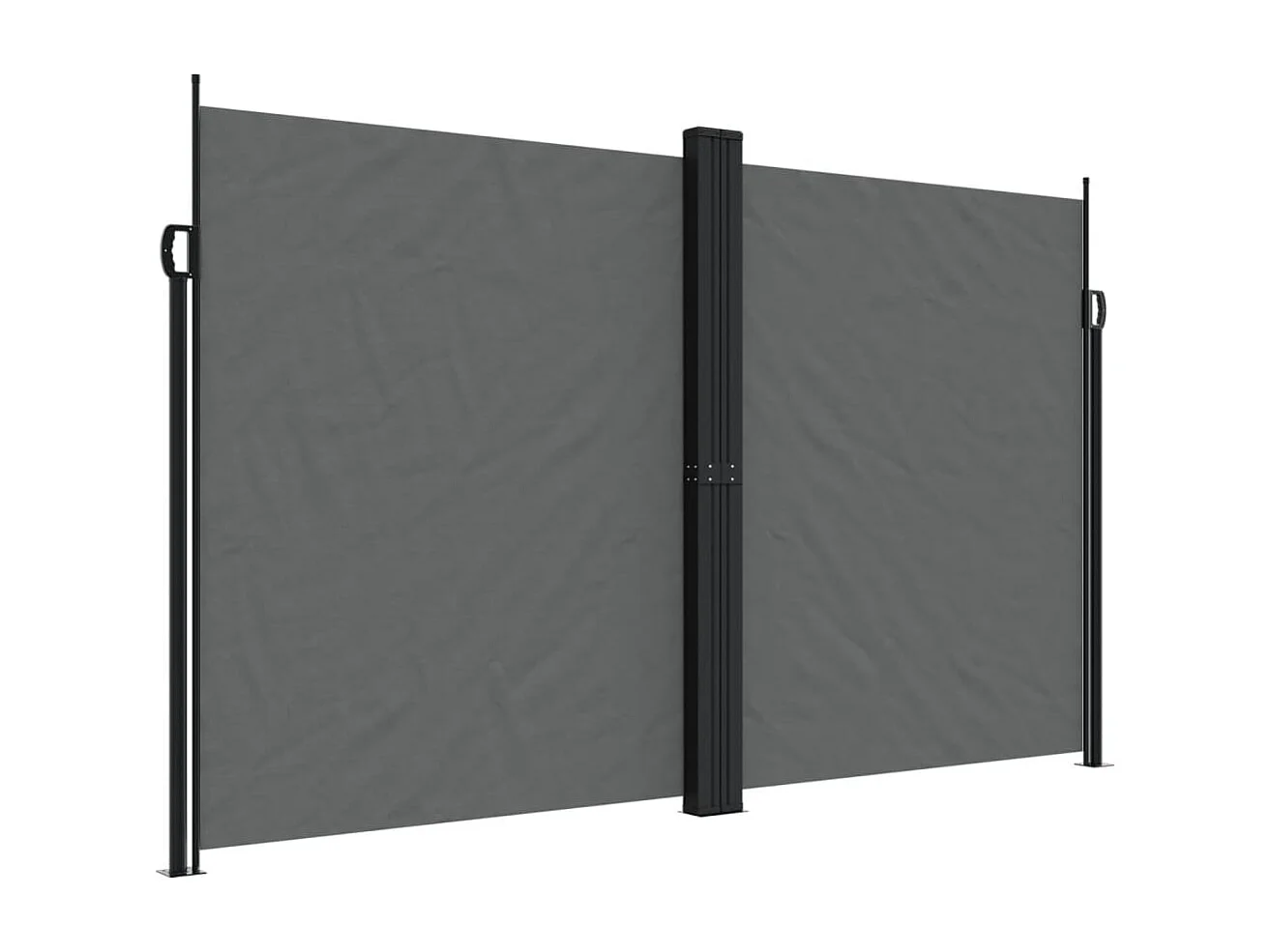 Auvent latéral rétractable anthracite 200x600