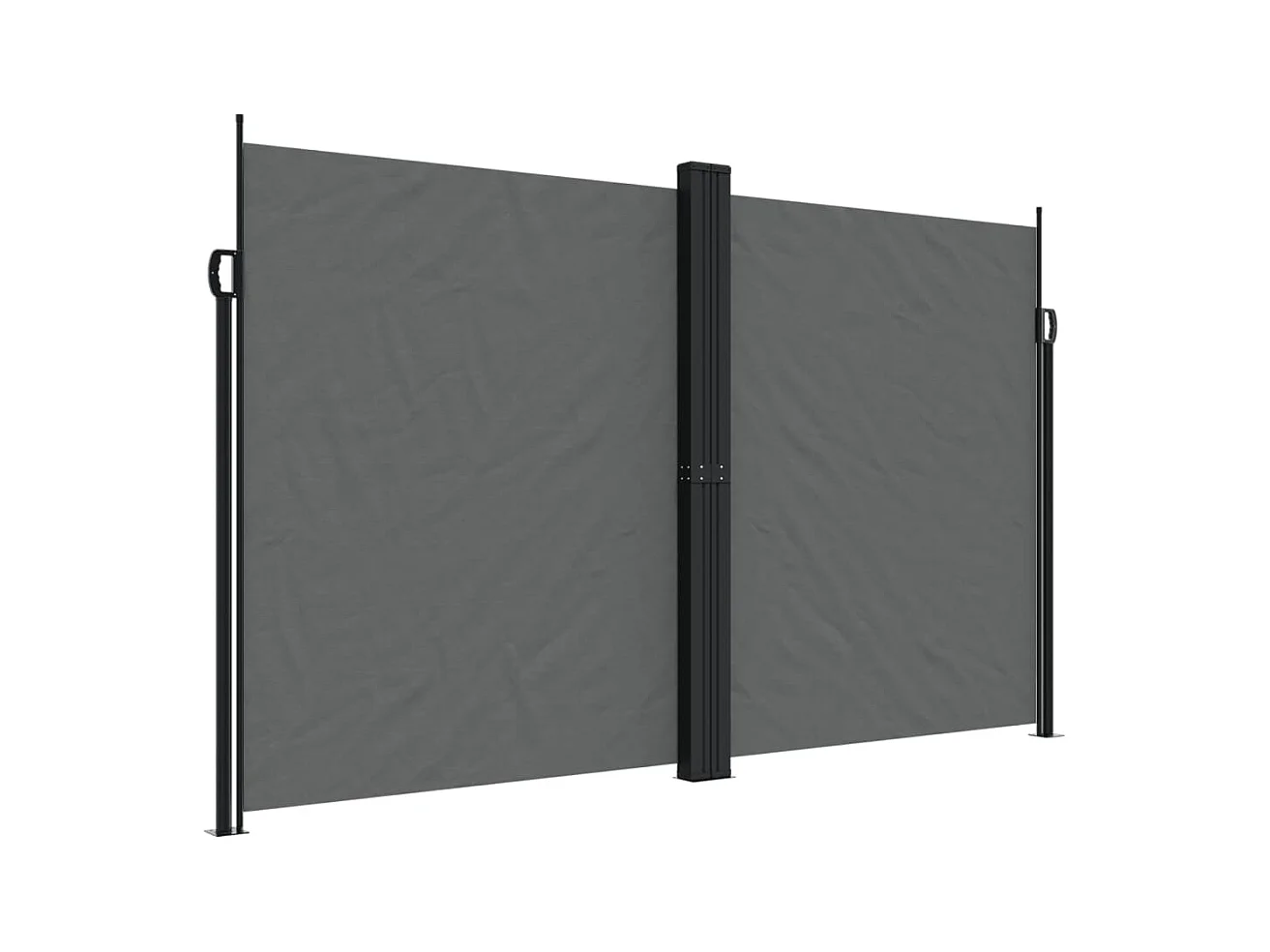 Auvent latéral rétractable anthracite 200x1000