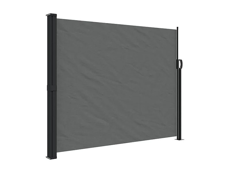 Auvent latéral rétractable anthracite 160x300