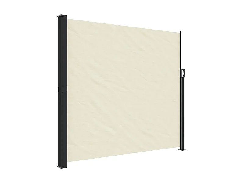 Auvent latéral rétractable crème 180x300