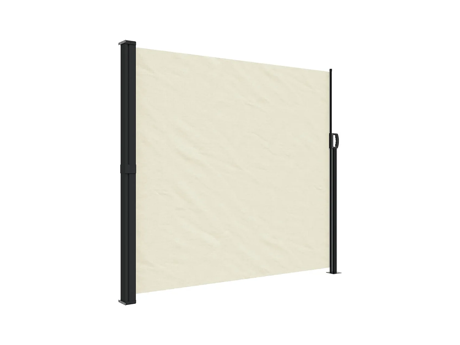 Auvent latéral rétractable crème 180x300