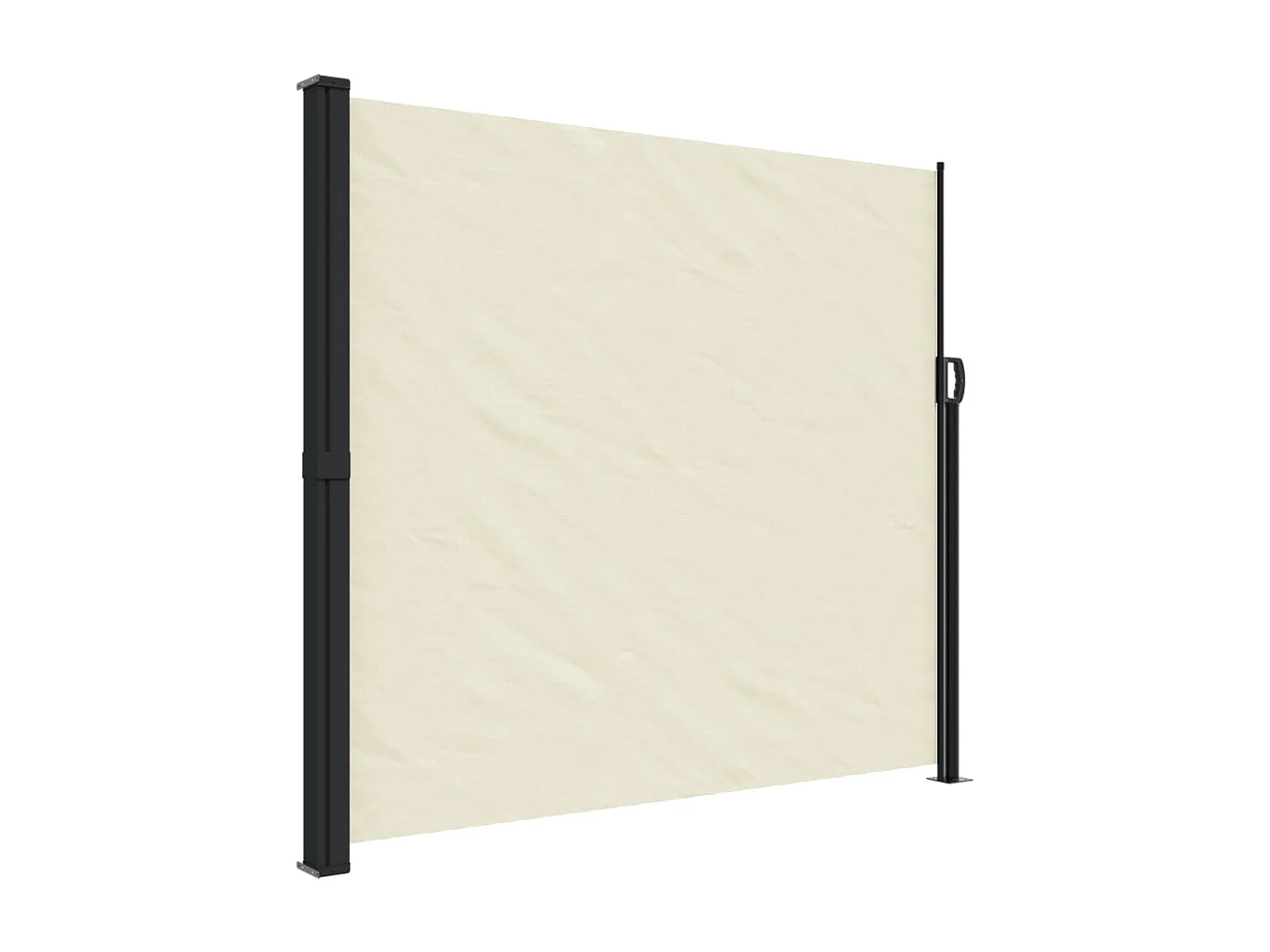 Auvent latéral rétractable crème 180x300