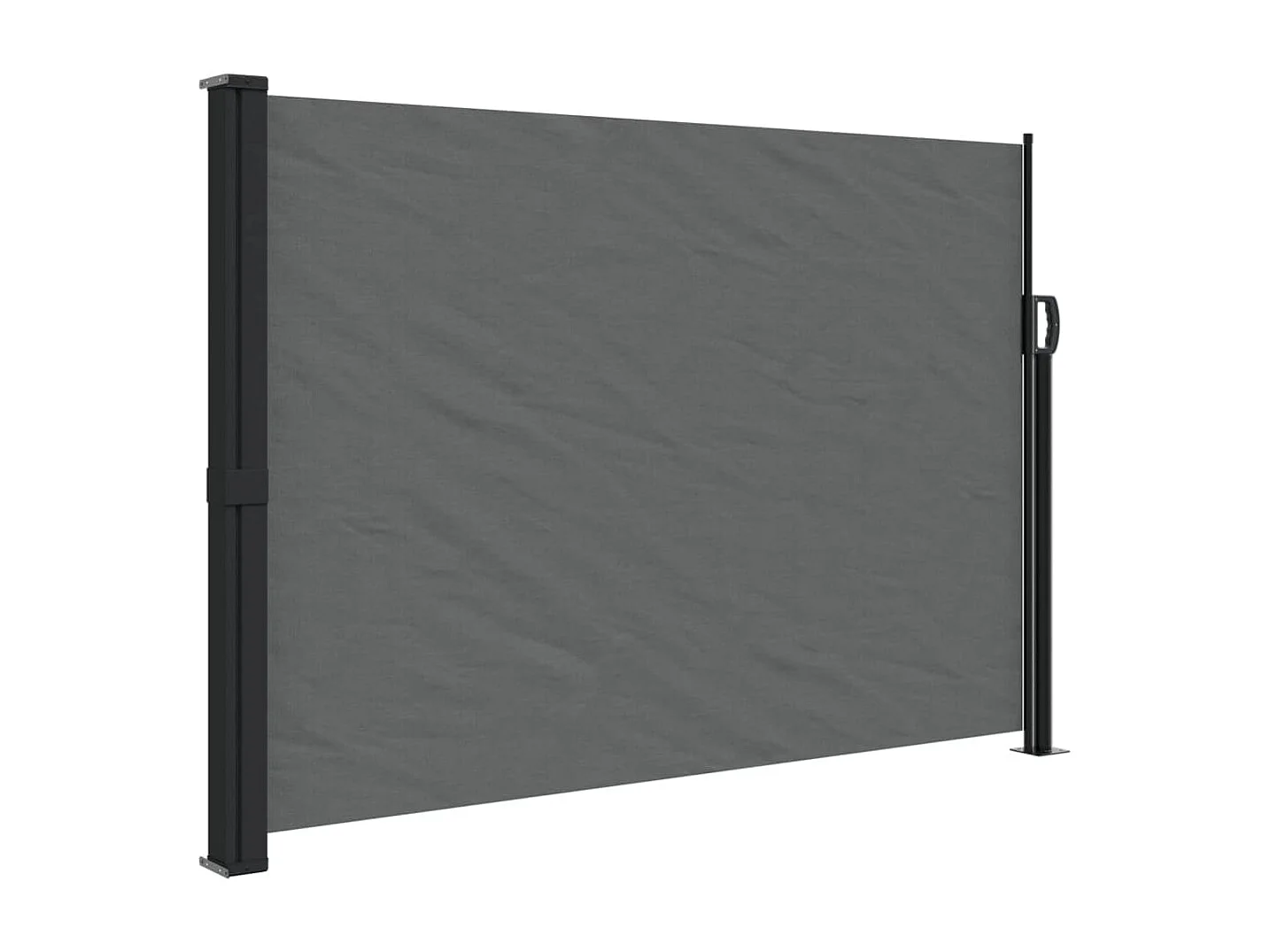Auvent latéral rétractable anthracite 140x300