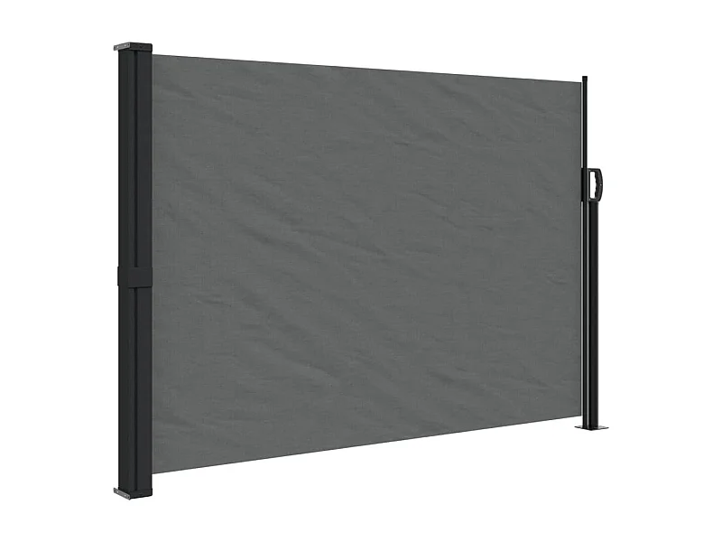 Auvent latéral rétractable anthracite 140x300