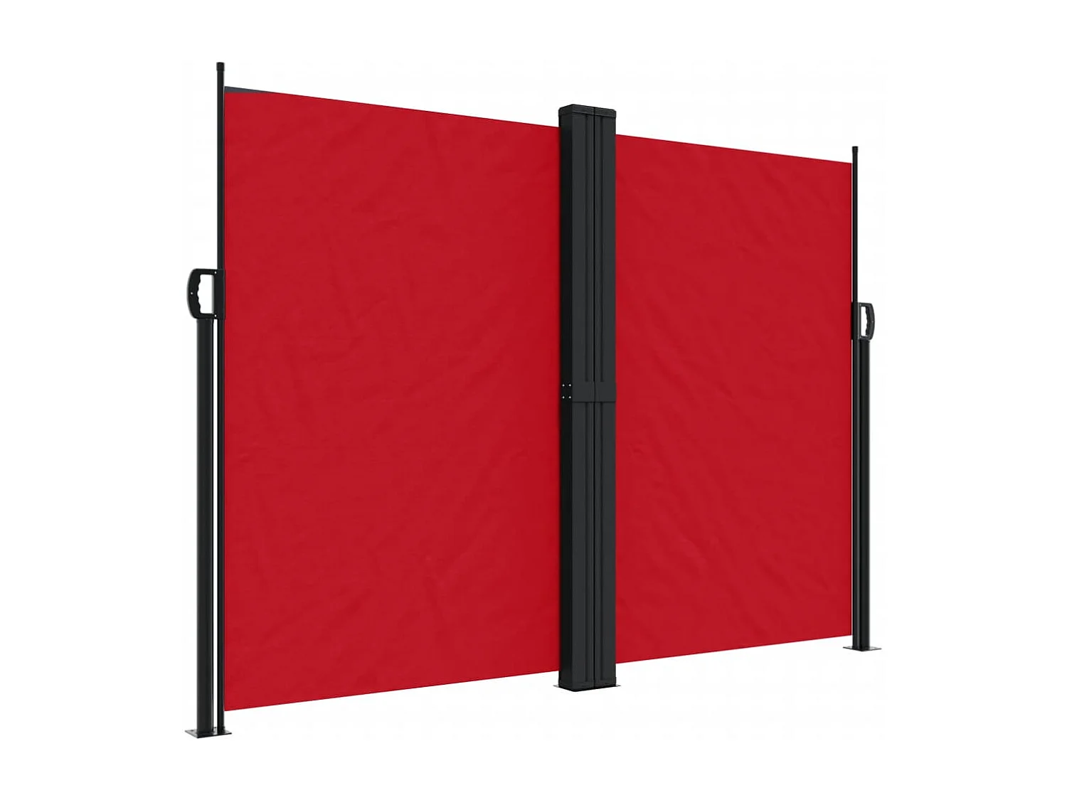 Auvent latéral rétractable rouge 180x1200