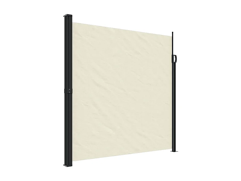 Auvent latéral rétractable crème 200x600