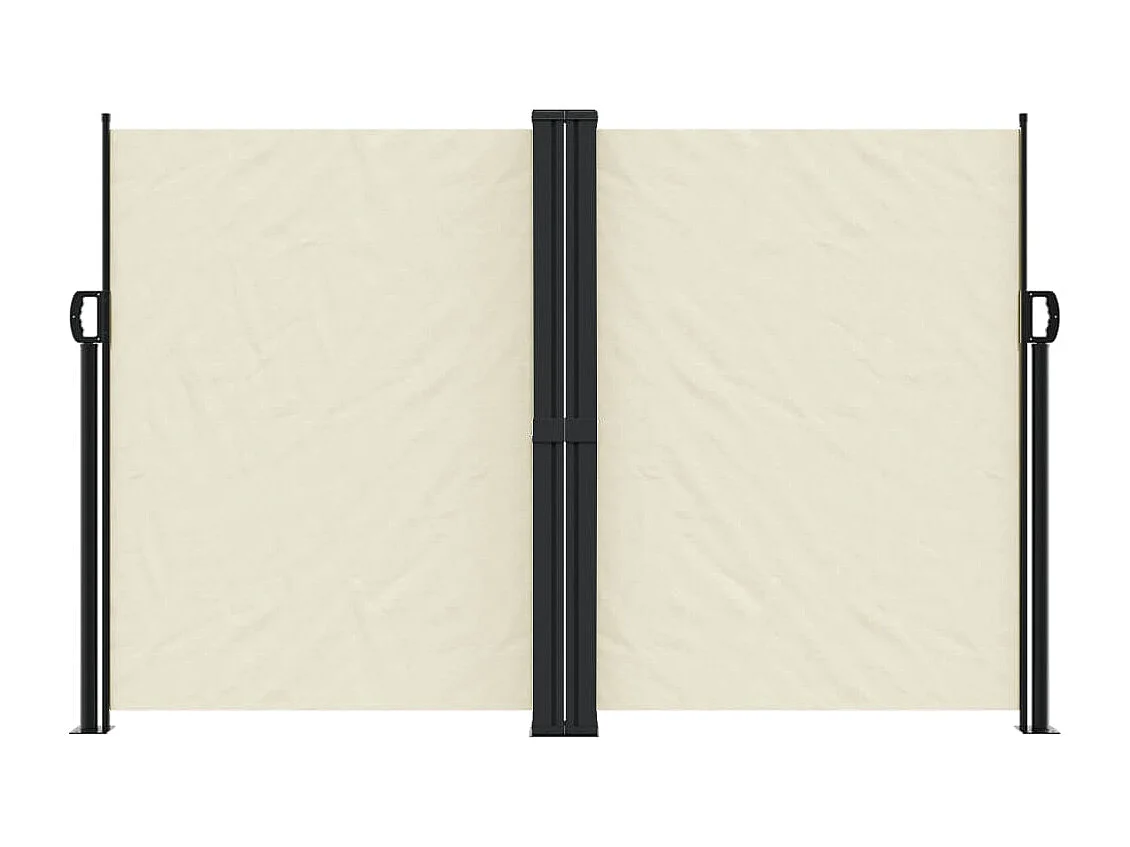 Auvent latéral rétractable crème 160x1000