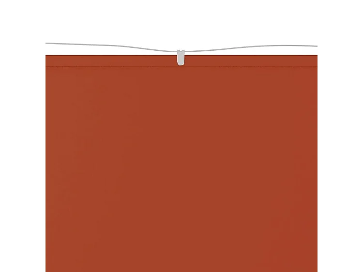 Auvent vertical Terre cuite 140x800 Tissu oxford
