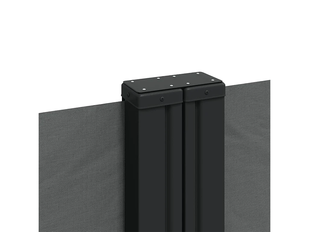 Auvent latéral rétractable anthracite 140x600