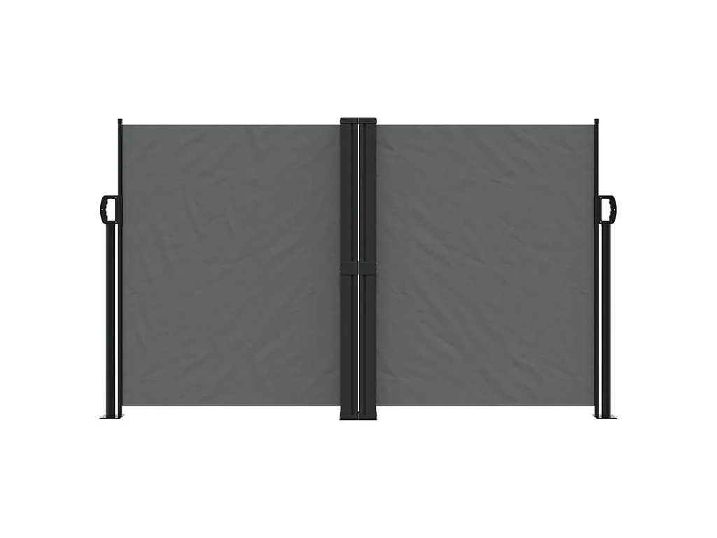 Auvent latéral rétractable anthracite 140x600