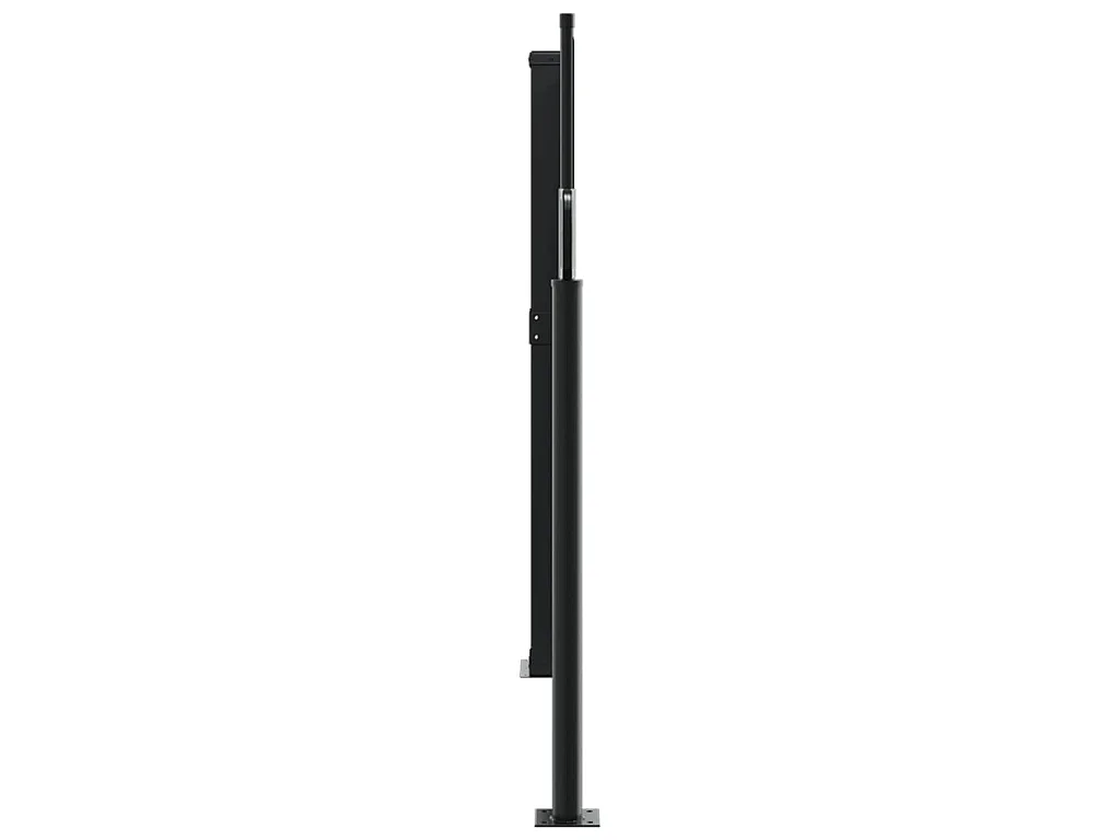 Auvent latéral rétractable anthracite 140x600