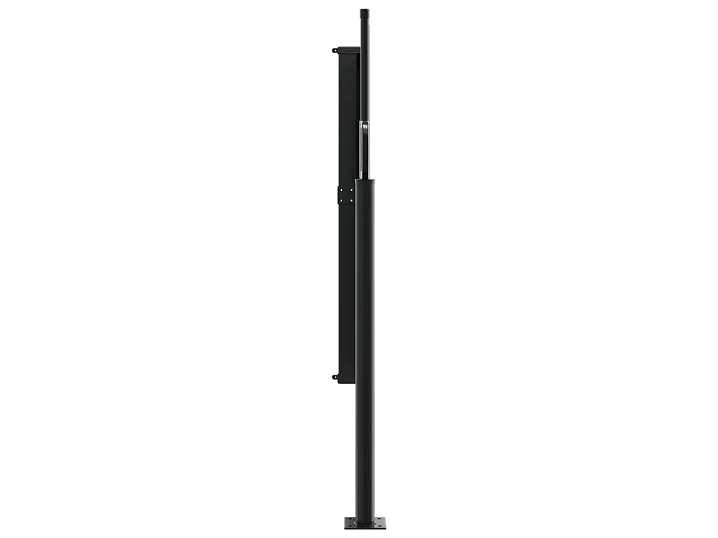 Auvent latéral rétractable noir 140x300