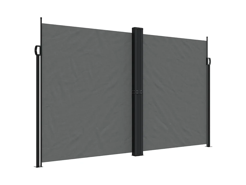 Auvent latéral rétractable anthracite 200x600