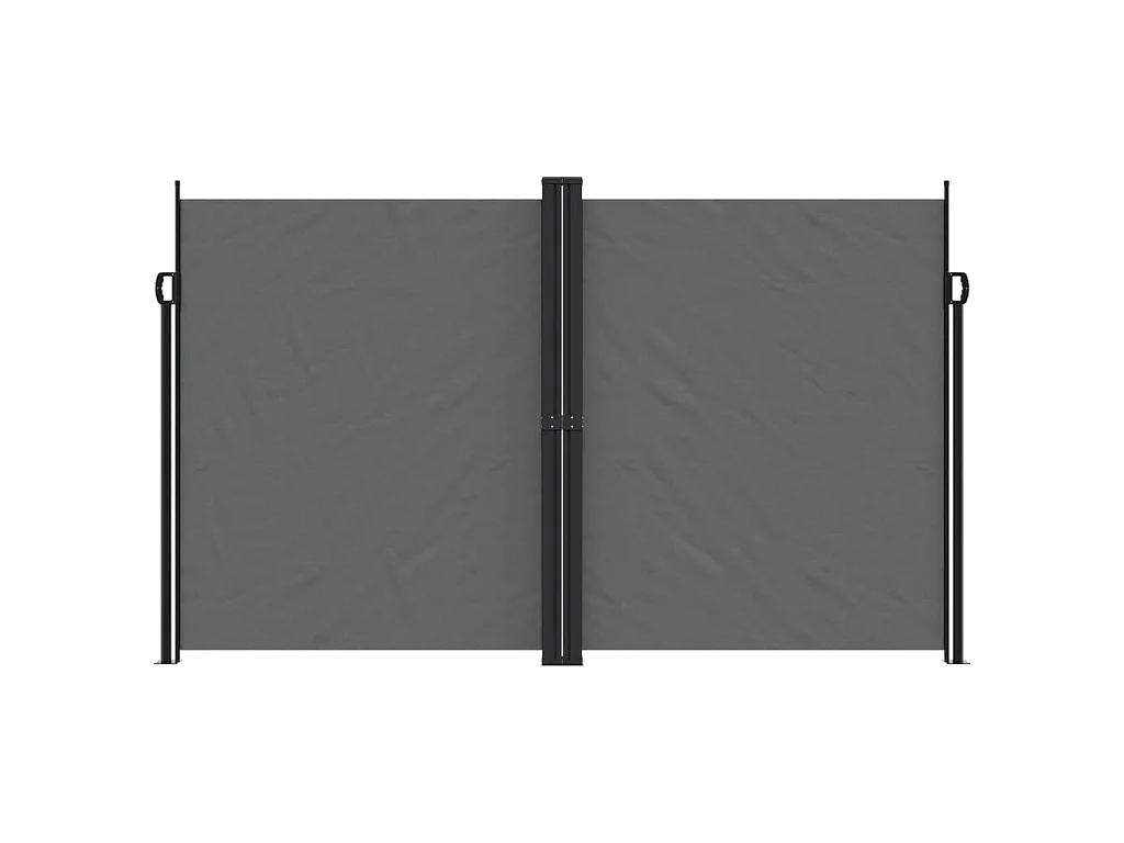 Auvent latéral rétractable anthracite 200x600