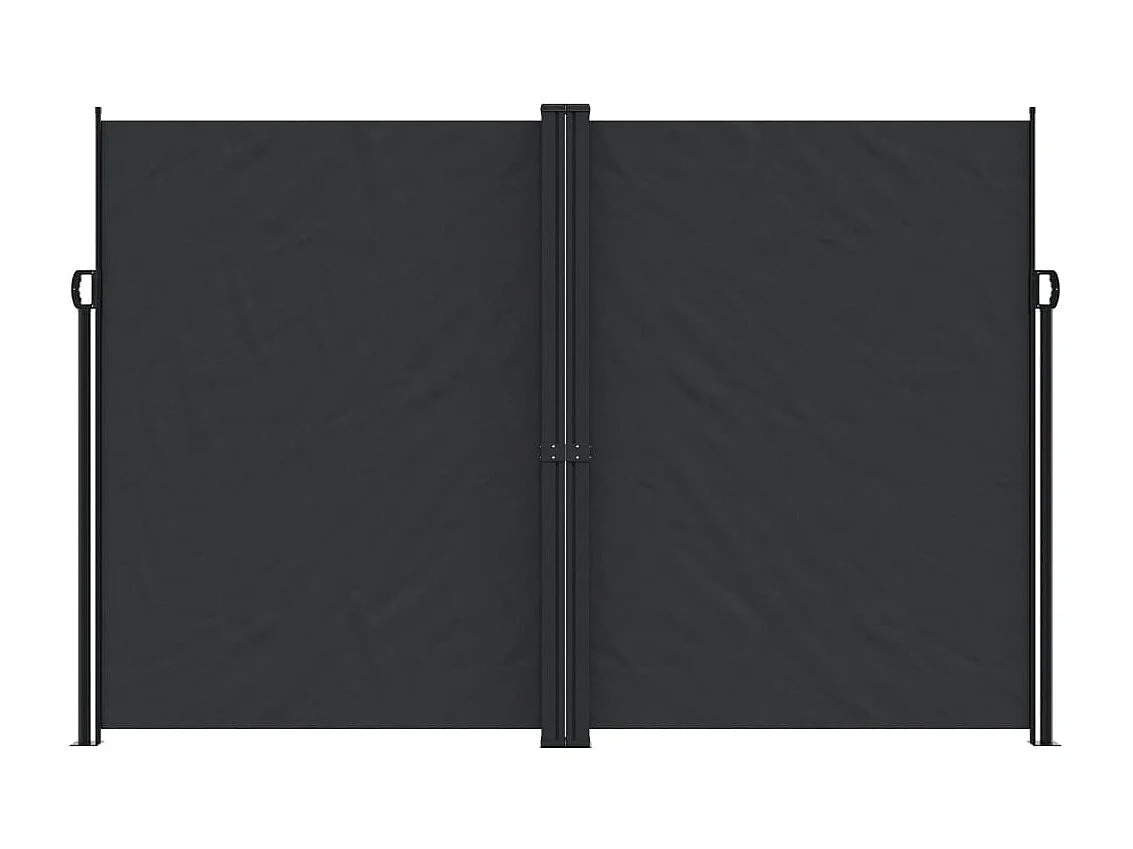 Auvent latéral rétractable noir 220x1000